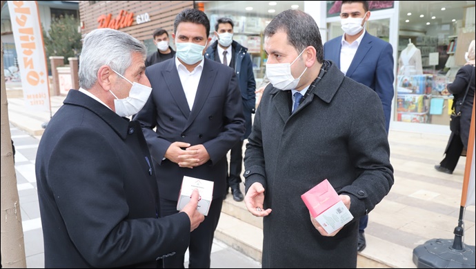 Başkan Baydilli Vatandaşların Kandilini Kutladı-(VİDEO)