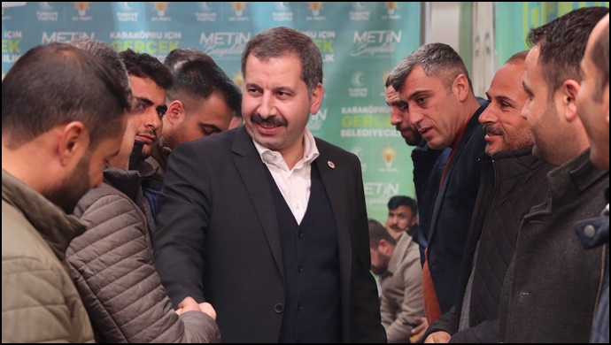 Başkan Baydilli Ve Milletvekili Cevheri Seçim Ofisinde Vatandaşlarla Buluştu