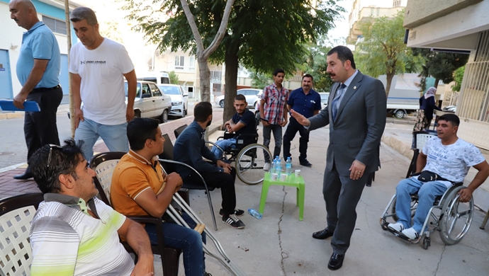 Başkan Baydilli’den Engelsiz Sporculara Ziyaret-(VİDEO)