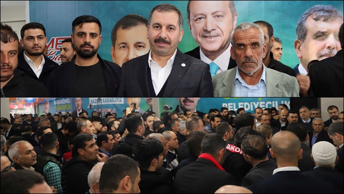 Başkan Baydilli'nin Seçim Ofisi Coşkuyla Açıldı