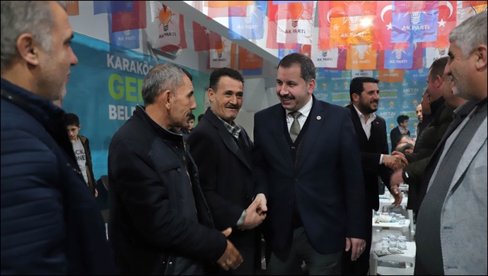 Başkan Baydilli'nin seçim ofisi dolup taşıyor