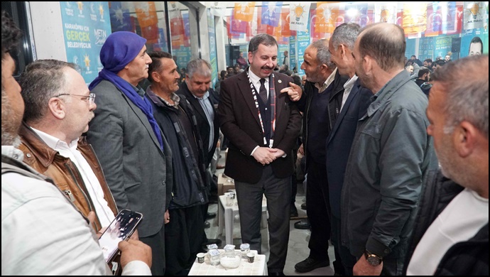 Başkan Baydilli’ye Seçim Ofislerinde Vatandaşlardan Tam Destek