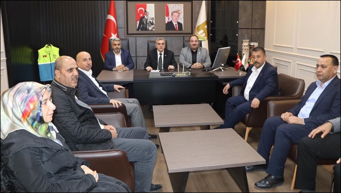 Başkan Beyazgül 'den Viranşehir Belediyesine ziyaret