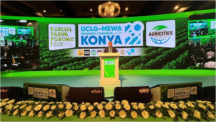 Başkan Beyazgül, Küresel Tarım Fuarında Konuştu-(VİDEO)