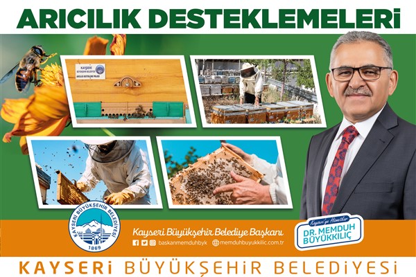 Başkan Büyükkılıç: “800 adet arılı kovan dağıtacağız”