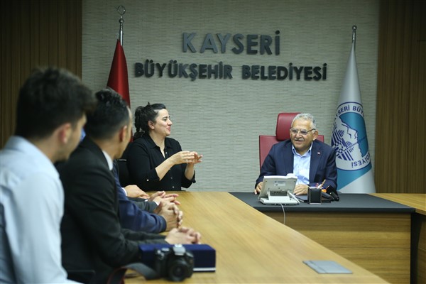 Başkan Büyükkılıç’a Uluslararası Sağır Sporları Komitesi’nden ziyaret