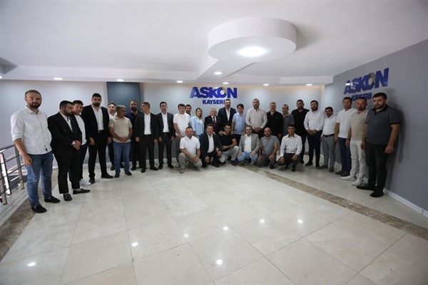Başkan Büyükkılıç, ASKON’un konuğu oldu