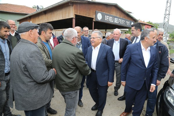 Başkan Büyükkılıç, Develi ve Yahyalı’yı ziyaret etti