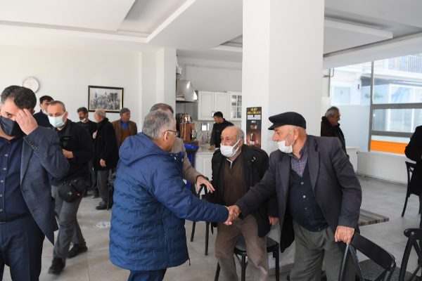 Başkan Büyükkılıç, hacılar esnafı ve halkı ile buluştu 