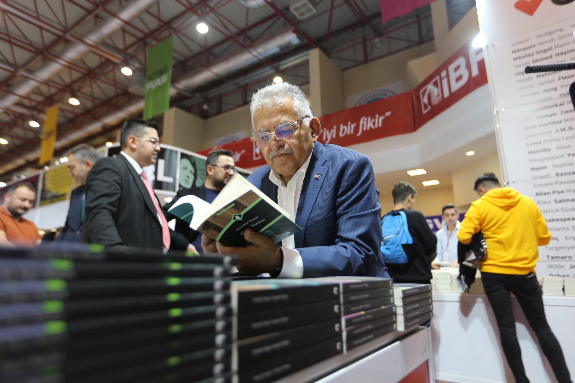 Başkan Büyükkılıç'tan 7’nci Kayseri Kitap Fuarı müjdesi 