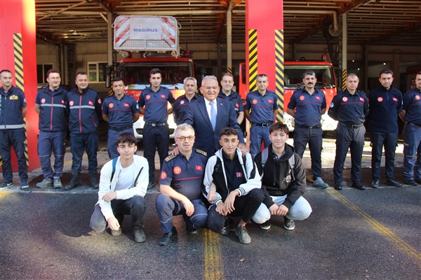 Başkan Büyükkılıç’tan “İtfaiyecilik Haftası” ziyareti