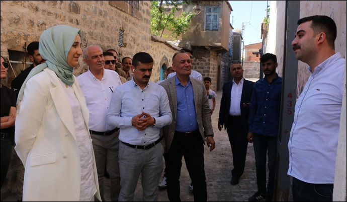 Başkan Çakmak, sokak sağlıklaştırma çalışmalarını inceledi