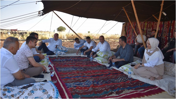 Başkan Çakmak’ın kırsal mahalle ziyaretleri