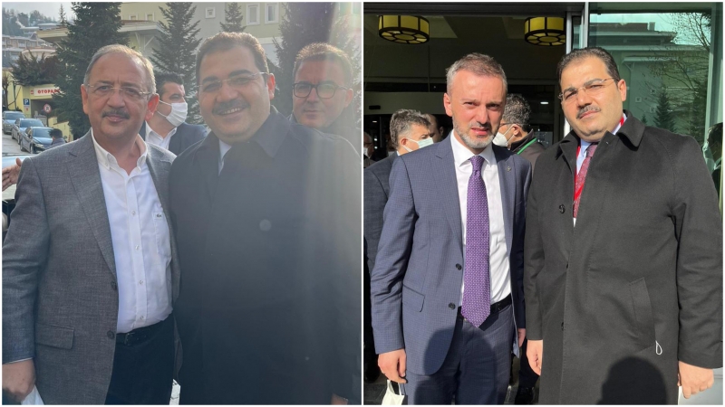 Başkan Canpolat, Özhaseki Ve Kandemir’le Görüşme