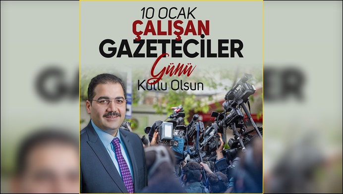 Başkan Canpolat’tan Çalışan Gazeteciler Günü Mesajı