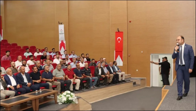 Başkan Çiftçi,Karaköprü'deki fırıncılarla bir araya geldi-(VİDEO)