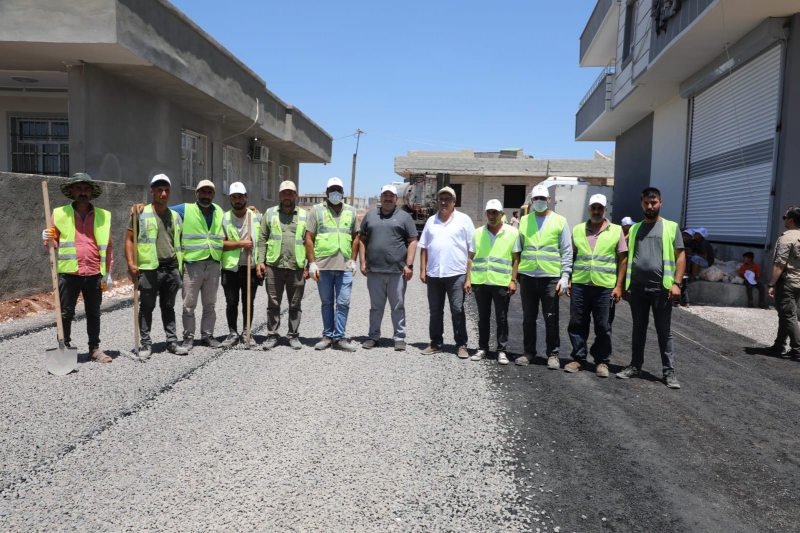 Başkan Ekinci Asfalt Çalışmalarını İnceledi