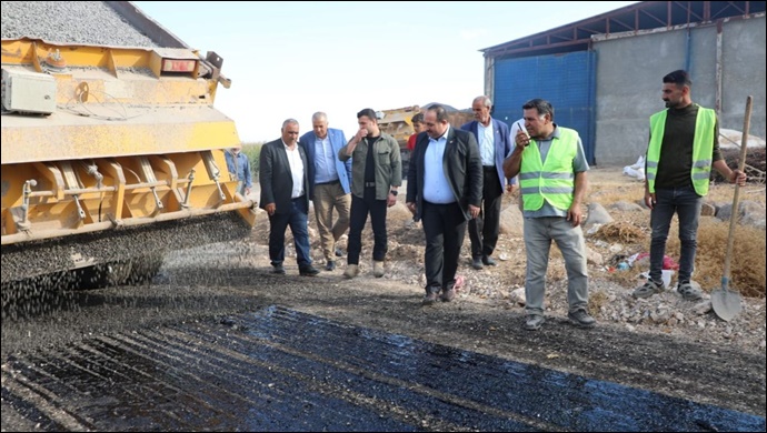 Başkan Ekinci kırsalda başlatılan çalışmaları inceledi