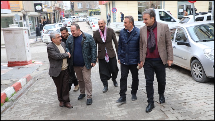 Başkan Ekinci Mesaiye Esnafları Ziyaret Ederek Başladı