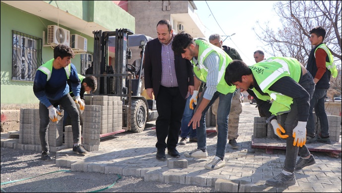 Başkan Ekinci Sahada Yürütülen Çalışmaları İnceledi