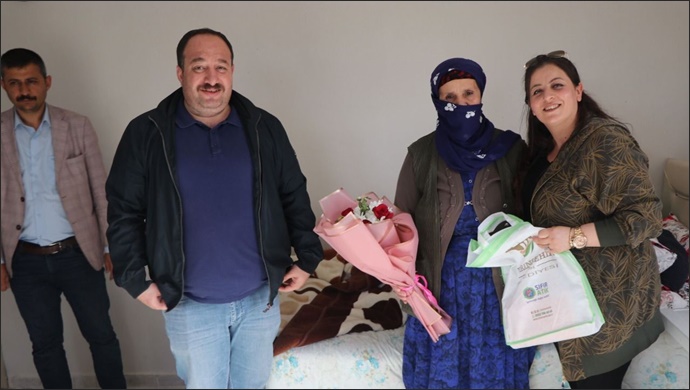 Başkan Ekinci'den anlamlı ziyaret