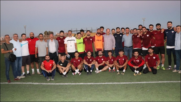 Başkan Ekinci'den Viranşehir Belediyespor'a Moral Ziyareti