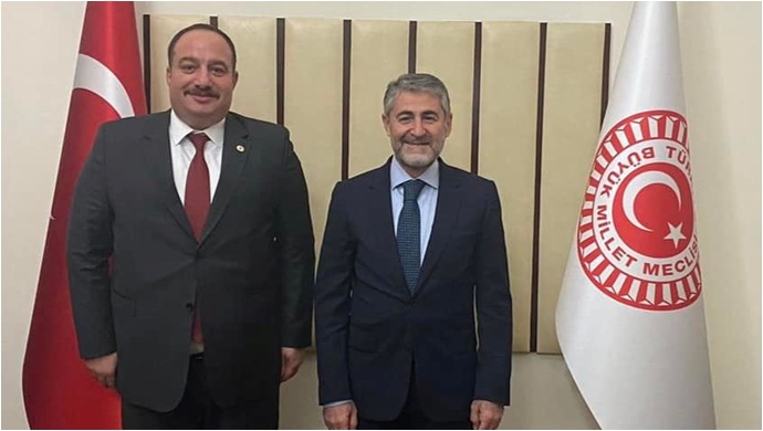 Başkan Ekinci’den Viranşehirli Bakana Hayırlı Olsun Ziyareti