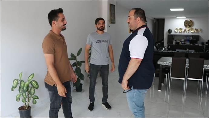 Başkan Ekinci'nin esnaf ziyaretleri sürüyor