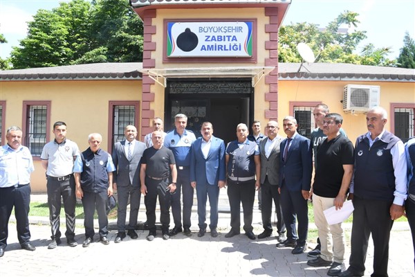 Başkan Gürkan bayram ziyaretlerine devam ediyor