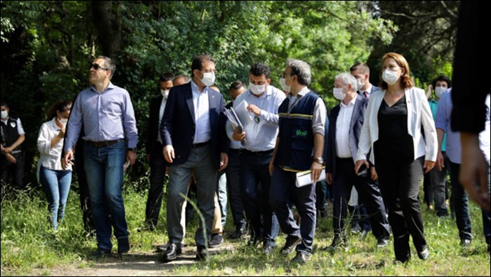 Başkan İmamoğlu'ndan Büyükdere fidanlığı müjdesi