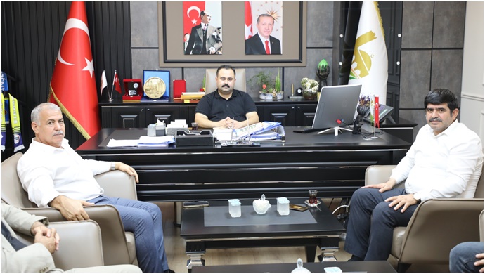 Başkan İnan, ASKF Başkanı Ve Amatör Spor Kulüpleriyle Buluştu