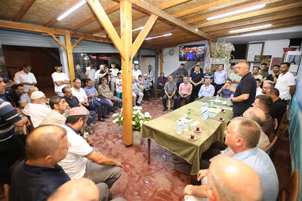 Başkan Işıksu'dan mahalle ziyaretleri