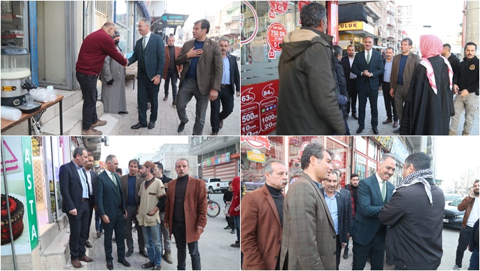 Başkan Kuş, Gece Gündüz Sahada-(VİDEO)