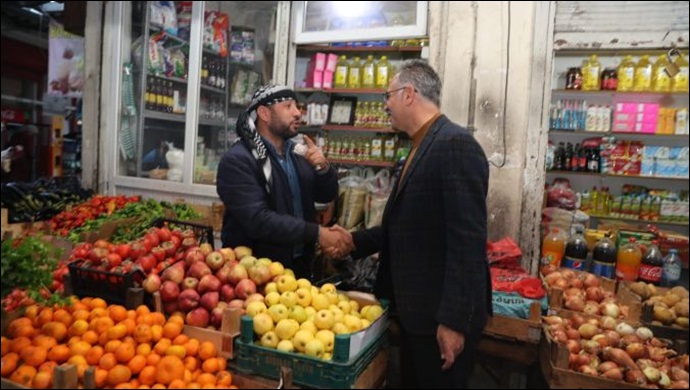 Başkan Kuş, Harrankapı Mahallesi'nde Halkla Buluştu