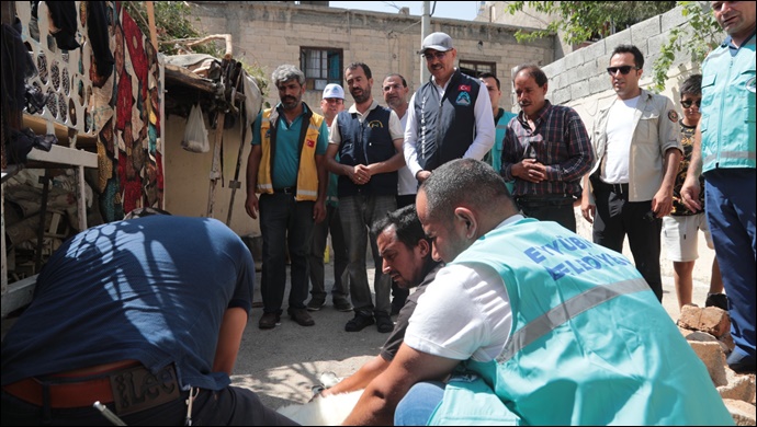 Başkan Kuş, Kurban Kesmemiş Onlarca Aileye Kurban Dağıttı-(VİDEO)