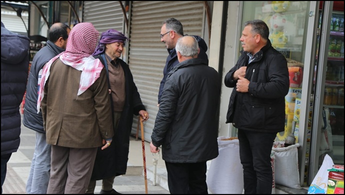 Başkan Kuş, Vatandaş Ve Esnafla İç İçe-(Video)
