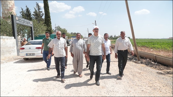 Başkan Kuş, Yol Yapım Çalışmalarını Yerinde İnceledi-(VİDEO)