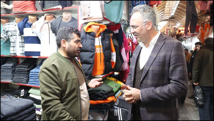 Başkan Mehmet Kuş ve Meclis Üyeleri Esnafla Buluştu