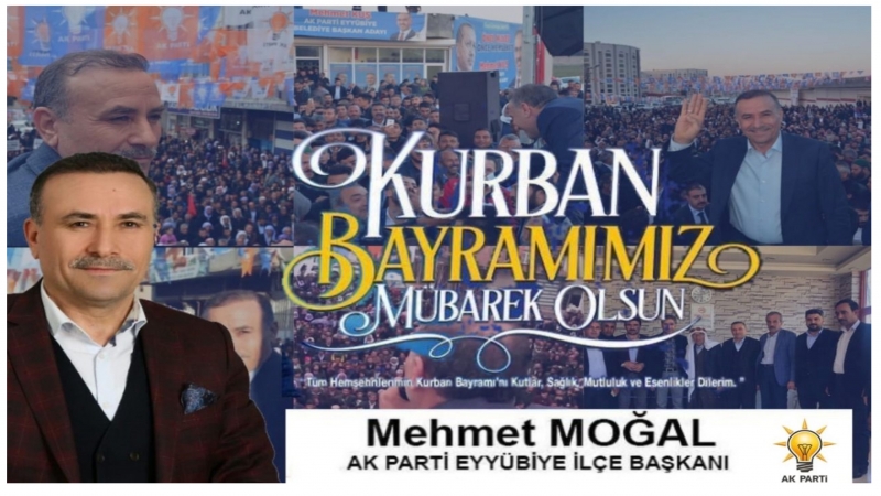 Başkan Moğal'dan Kurban Bayramı Mesajı