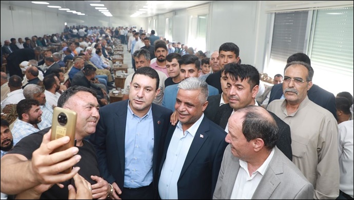 Başkan Özyavuz, Analay ve Ay ailelerini bir araya getirerek barışmalarını sağladı-(VİDEO)