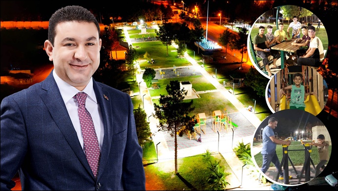 Başkan Özyavuz'un Harran'a Kazandırdığı Yeşil Alanlar Cıvıl Cıvıl-(VİDEO)