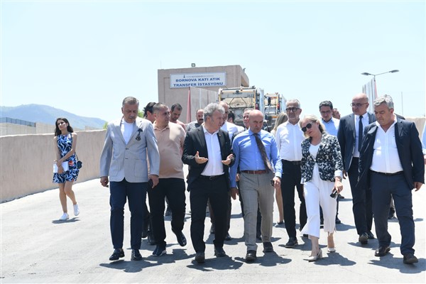 Başkan Soyer ve İduğ çalışmaları inceledi