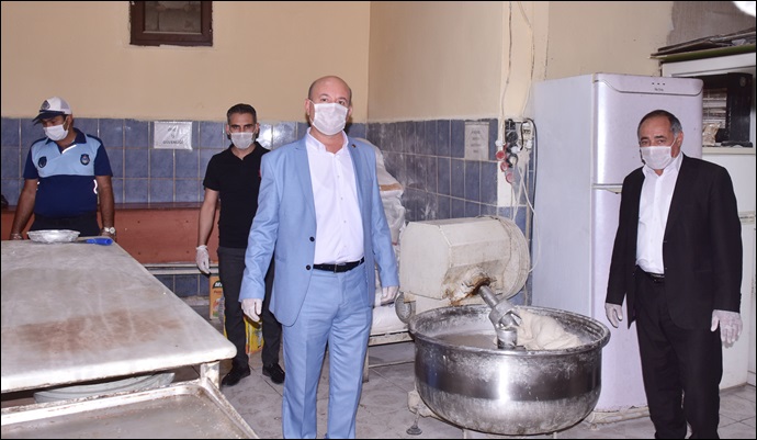 Başkan Vekili ve Başkan yardımcıları Fırınları Denetledi