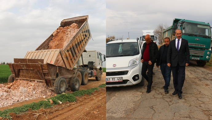 Başkan Yalçınkaya Çalışmaları Yerinde İnceledi-(VİDEO)
