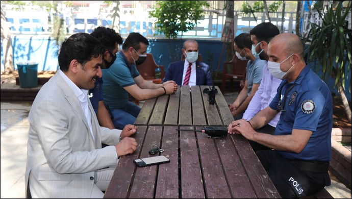 Başkan Yalçınkaya Görev Başındakileri Unutmadı-(VİDEO)