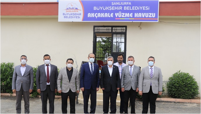 Başkan Yalçınkaya ve Başkan Beyazgül Hizmette El Ele-(VİDEO)