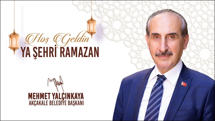 Başkan Yalçınkaya’dan Ramazan Ayı Mesaj