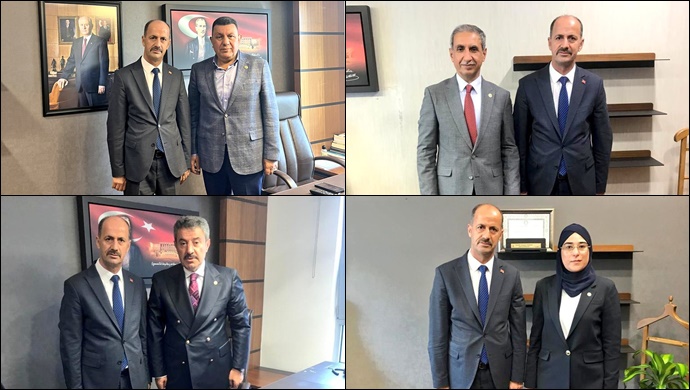 Başkan Yavuz'dan Milletvekillerine Hayırlı Olsun Ziyareti