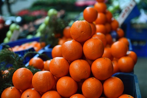 Başkentlilerin kış meyvesi tercihi mandalina oldu