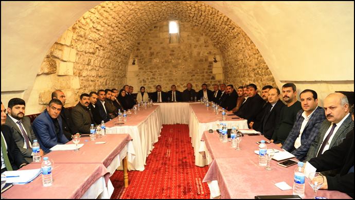 Beyazgül, Haliliye'de Muhtarların Taleplerini Dinledi-(VİDEOLU)